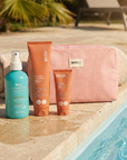 Trousse Protection Solaire Visage, Corps & Cheveux SPF50+