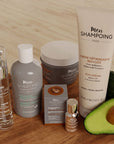 Routine cheveux texturés/frisés