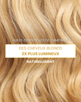 Booster cheveux blonds