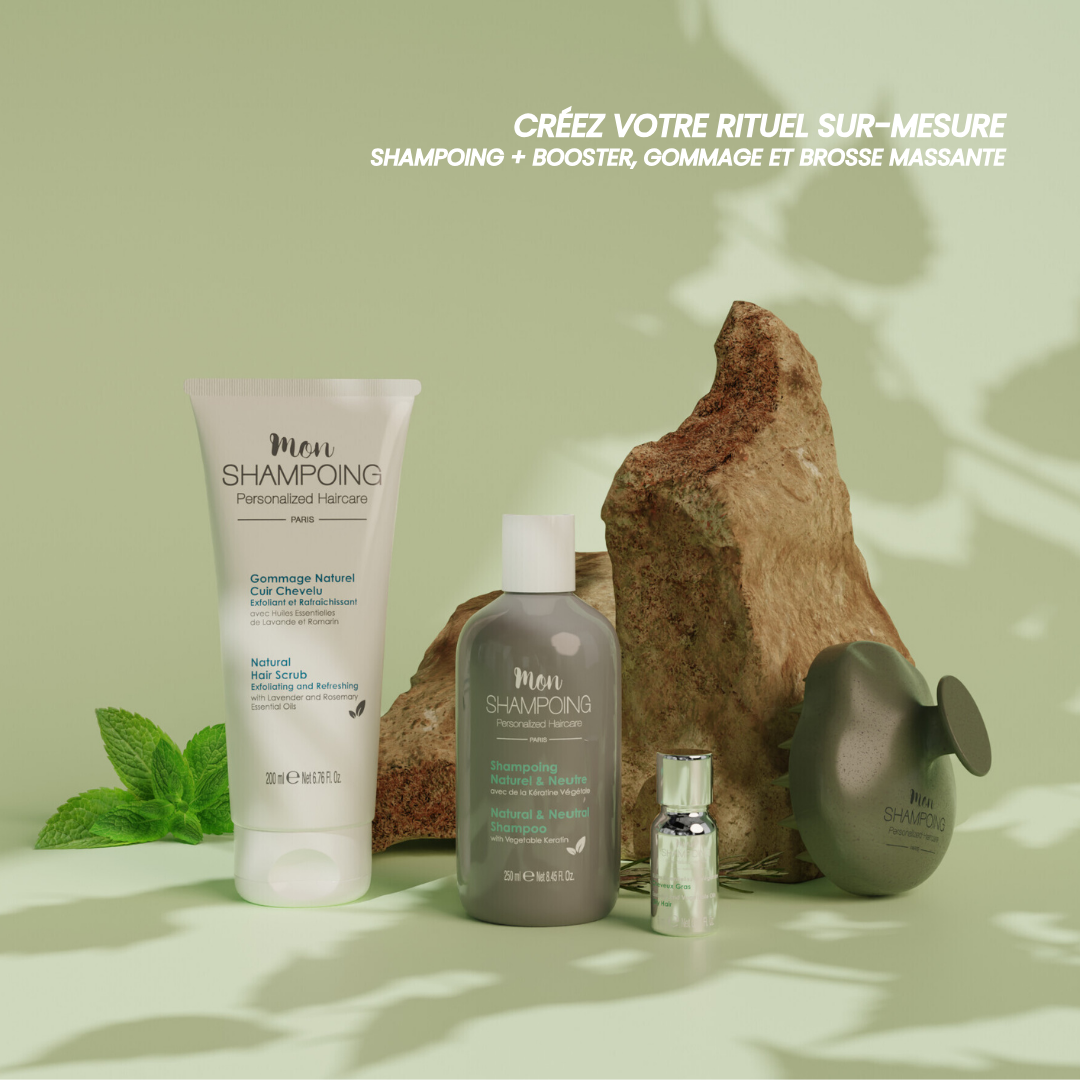 Shampoing Naturel & Booster Cheveux Gras
