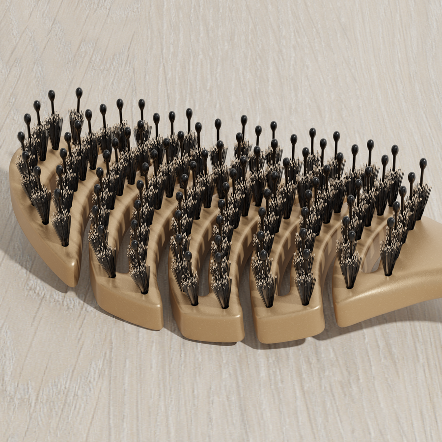 Brosse flexible