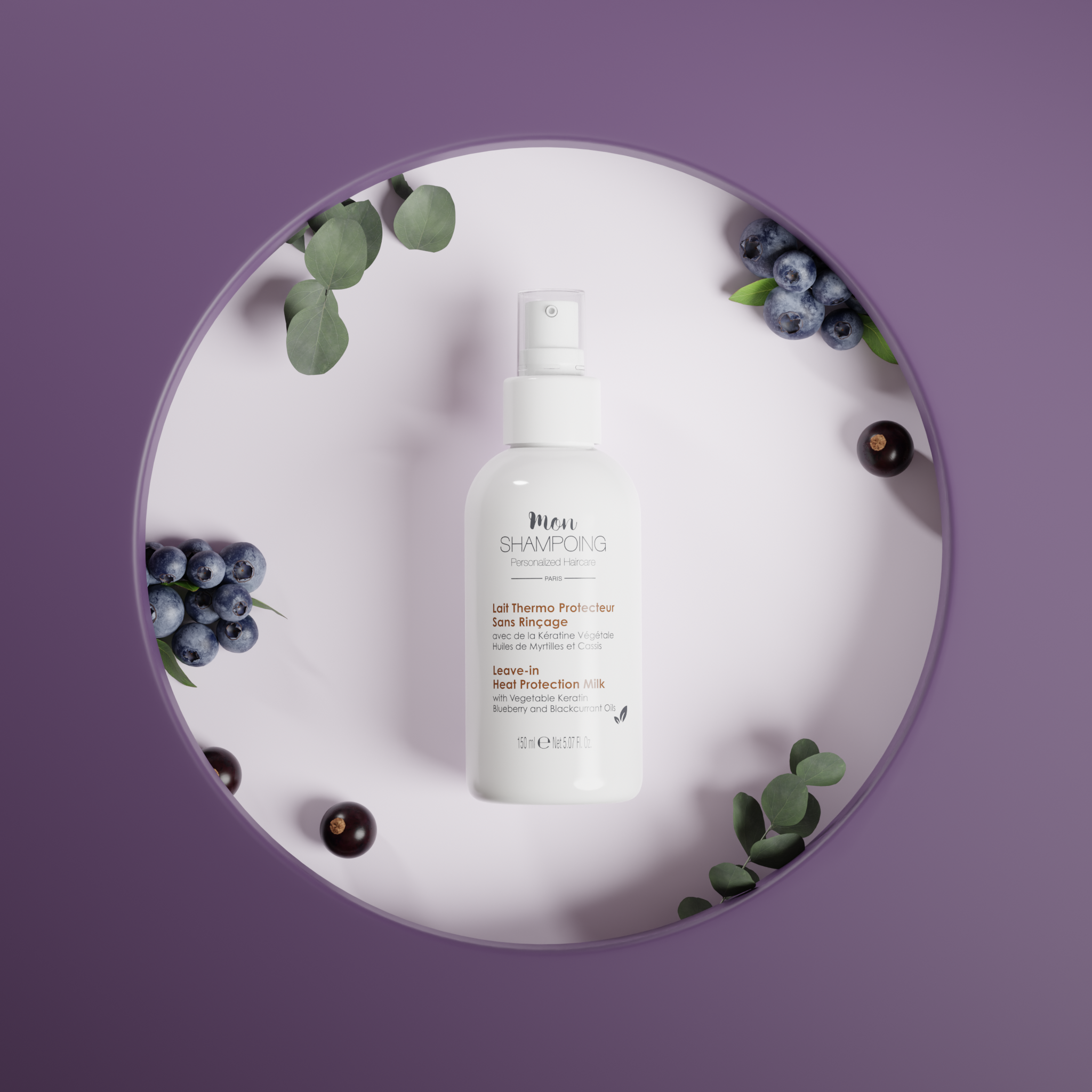 Lait thermo protecteur sans rinçage