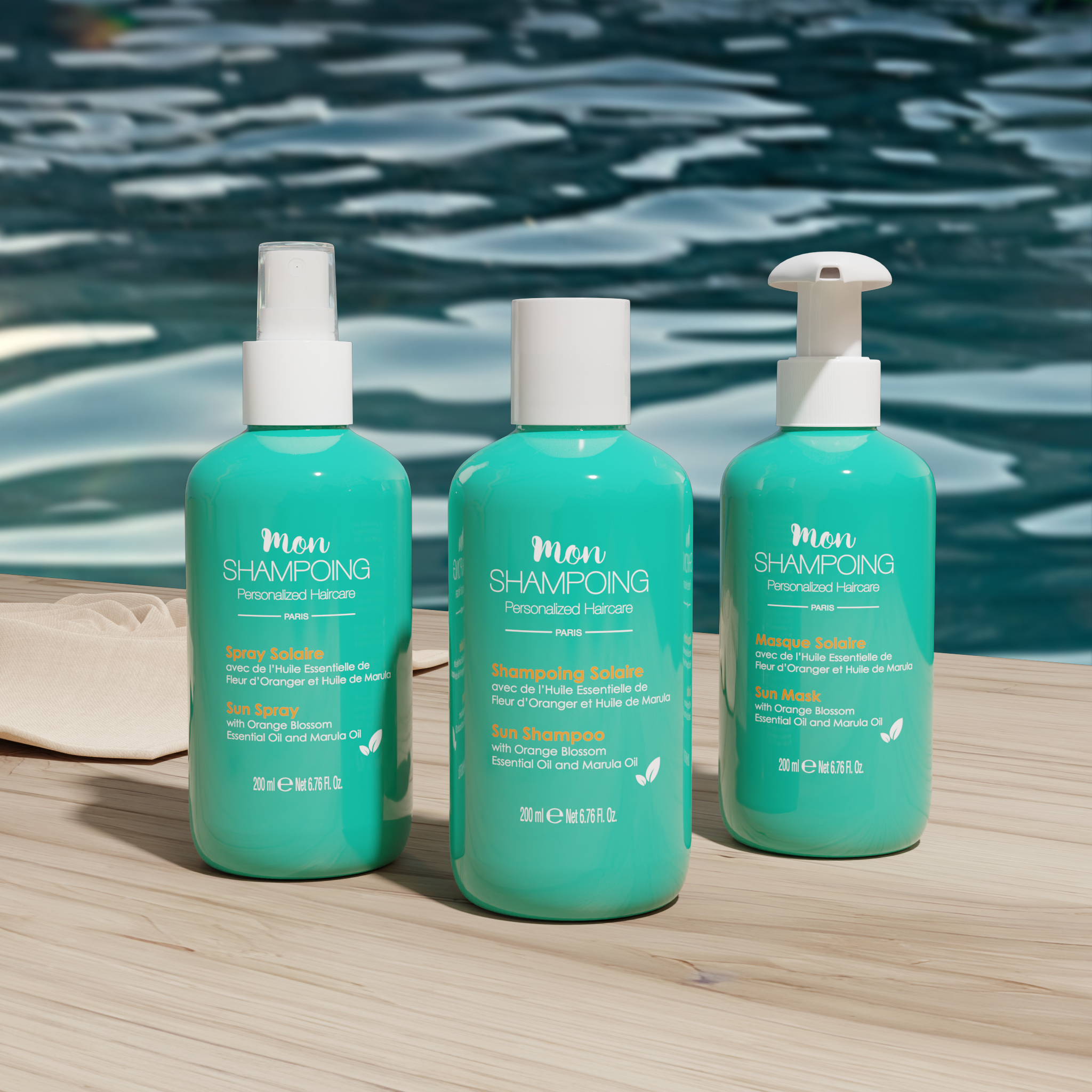 Spray solaire sans rinçage