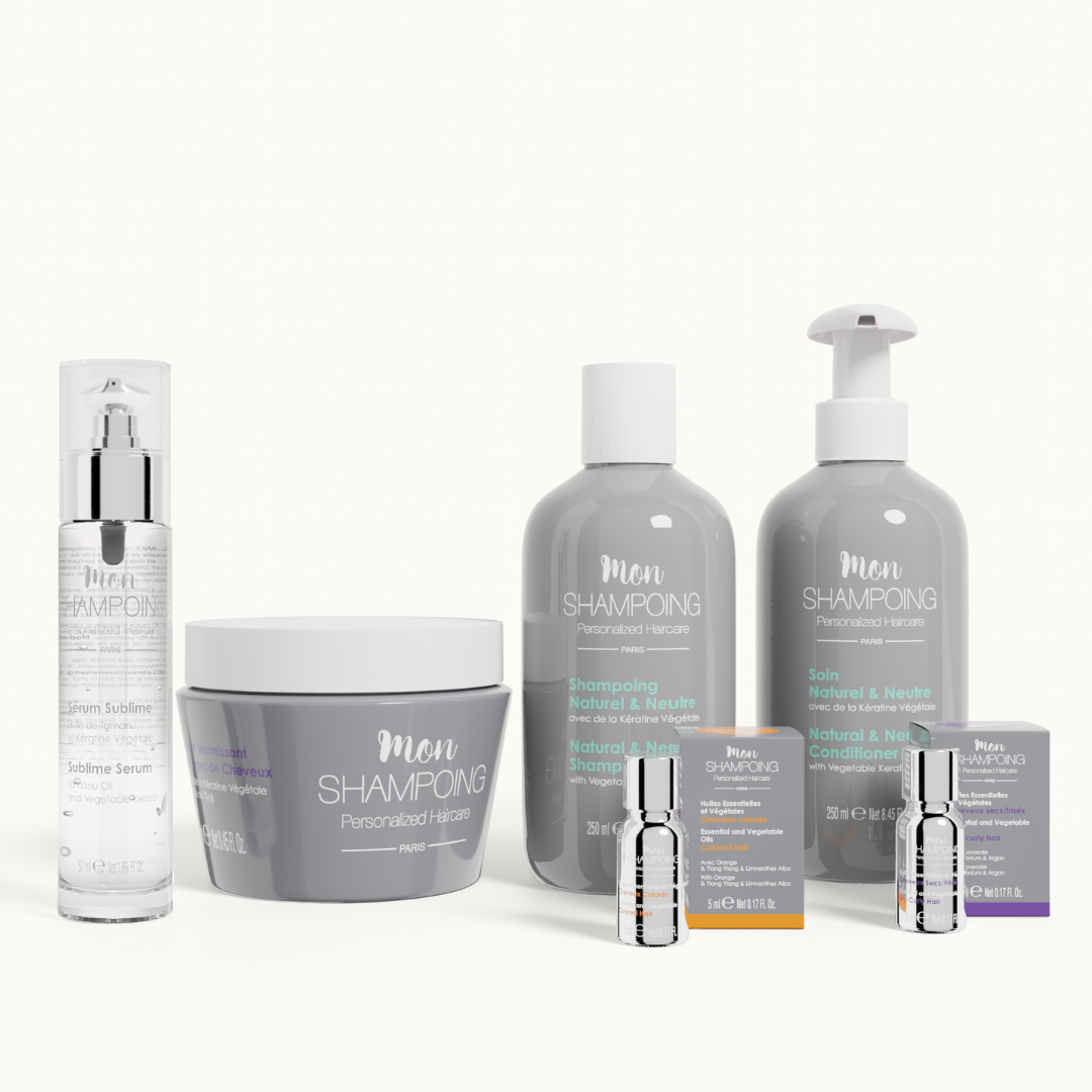 Routine cheveux colorés
