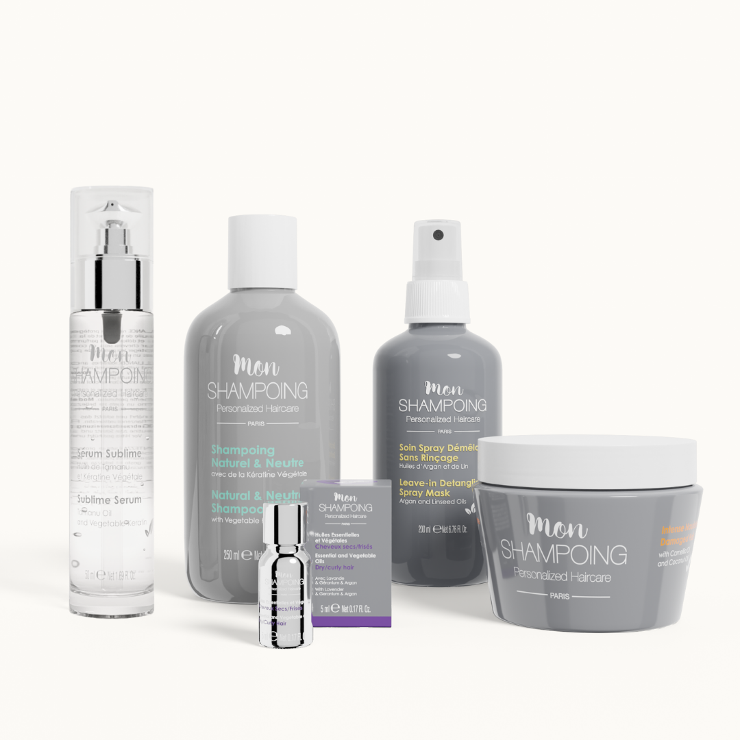 Routine cheveux secs / abîmés