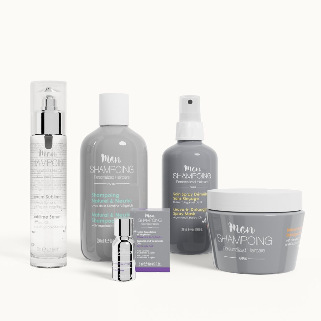 Routine cheveux secs / abîmés