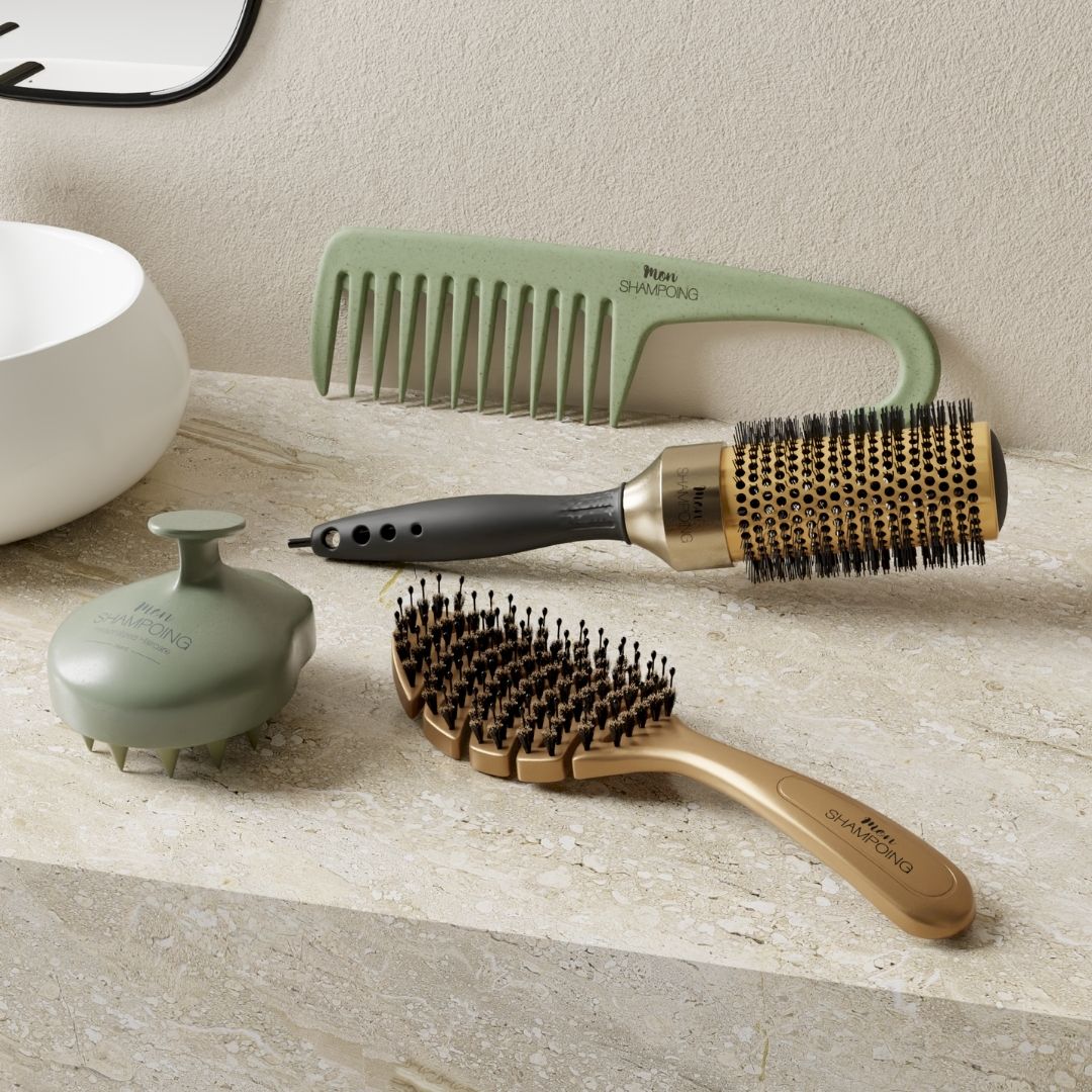 Brosse massante biodégradable