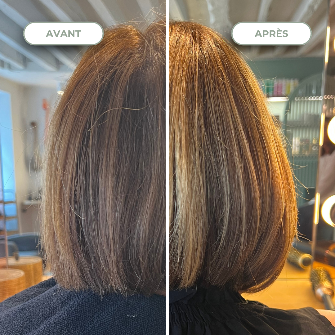 Routine cheveux colorés