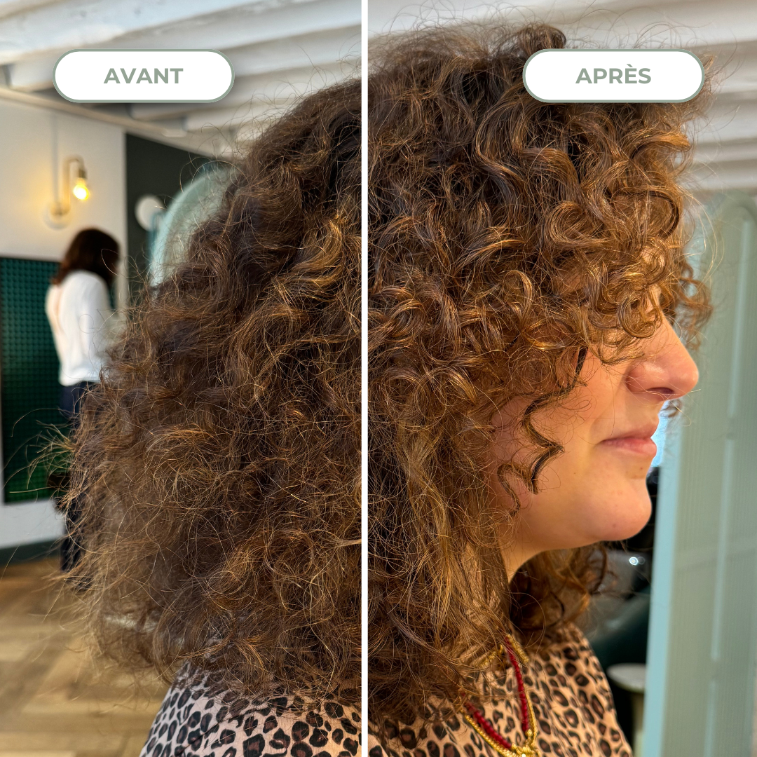 Routine cheveux secs / abîmés