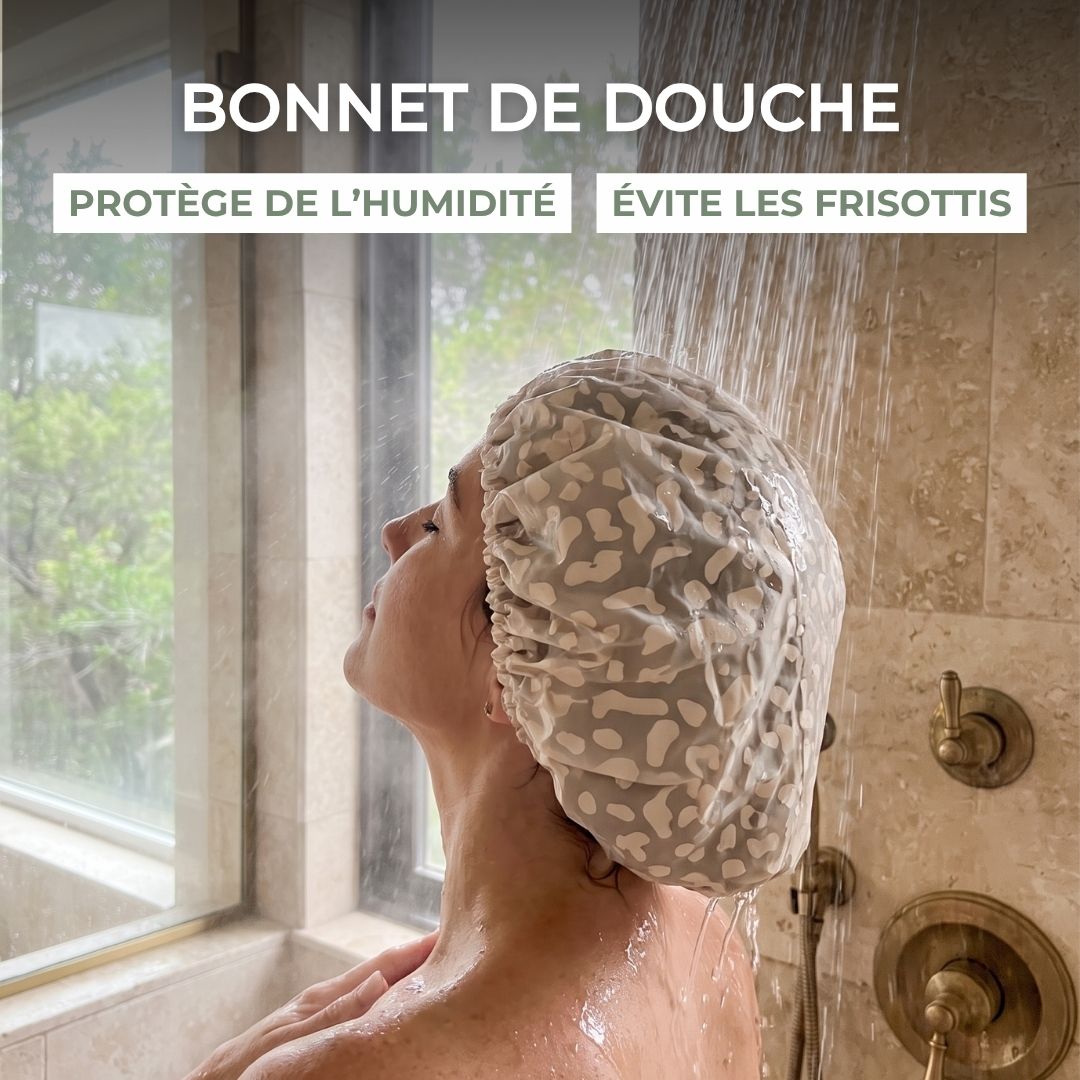 Bonnet de Douche Léopard
