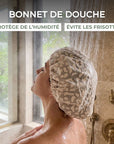 Bonnet de Douche Léopard