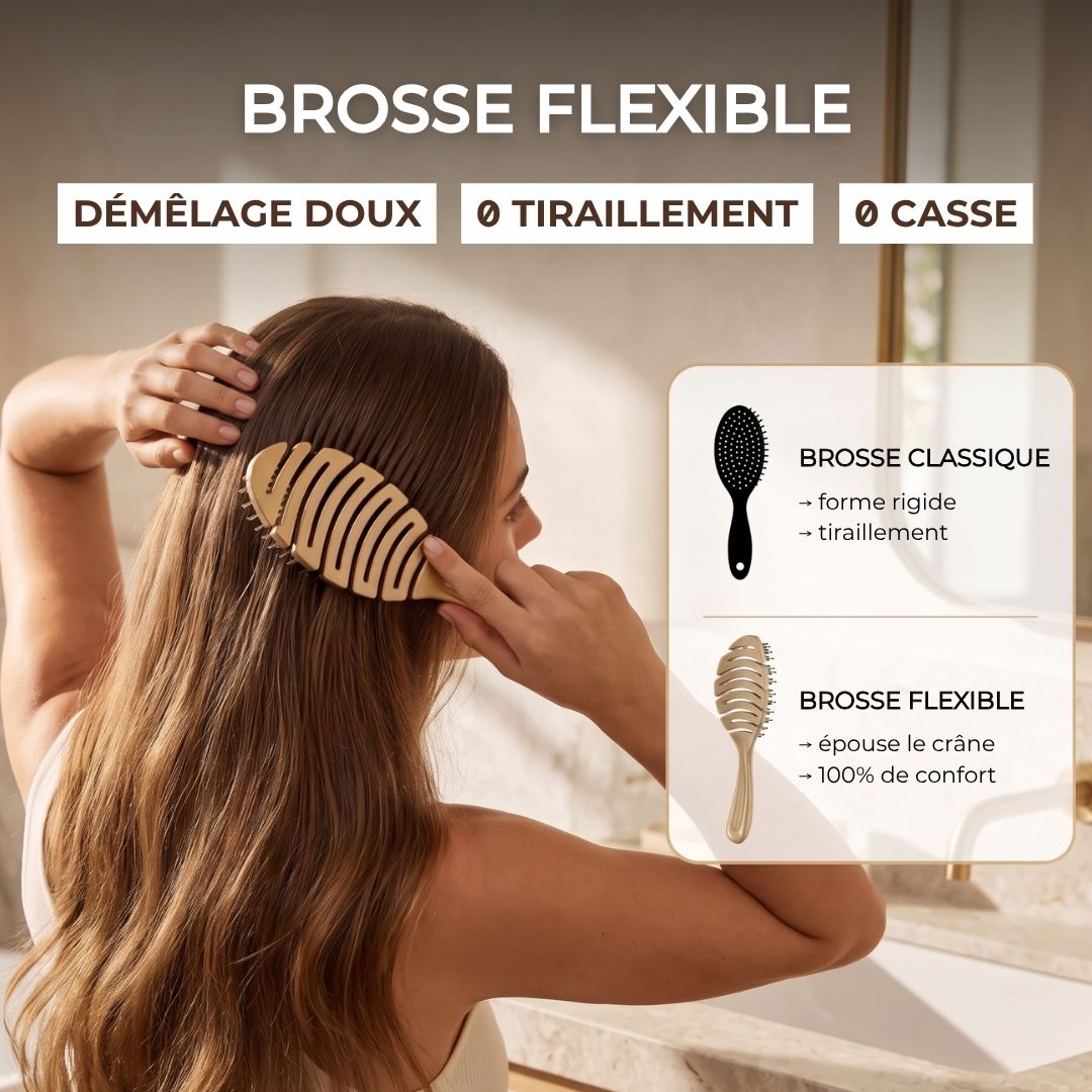 Brosse flexible