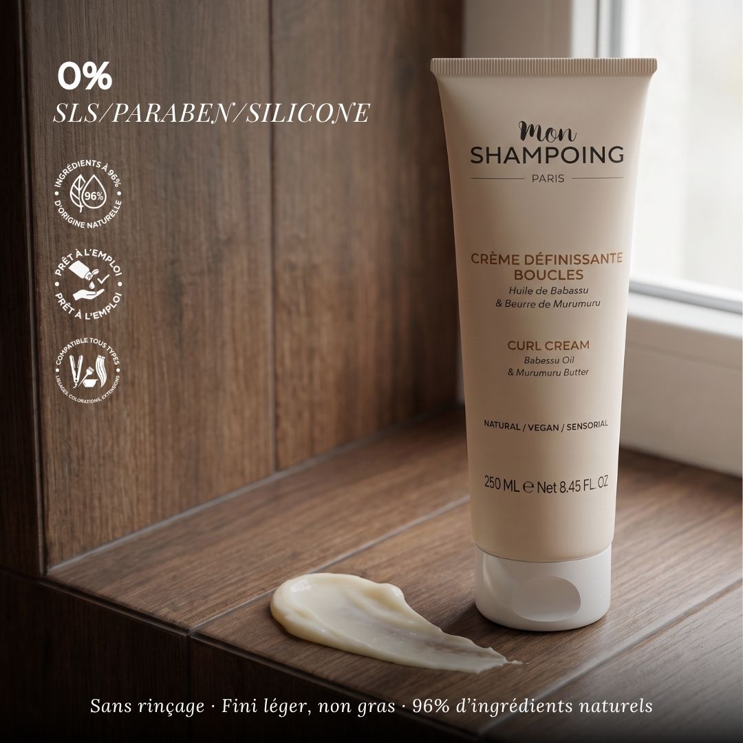 Crème définissante boucles