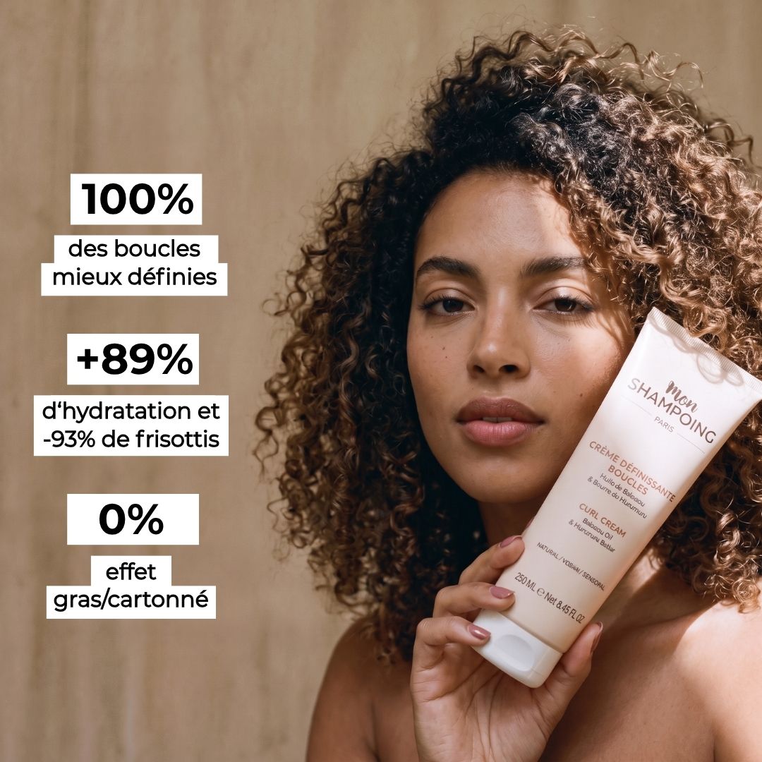 Crème définissante boucles