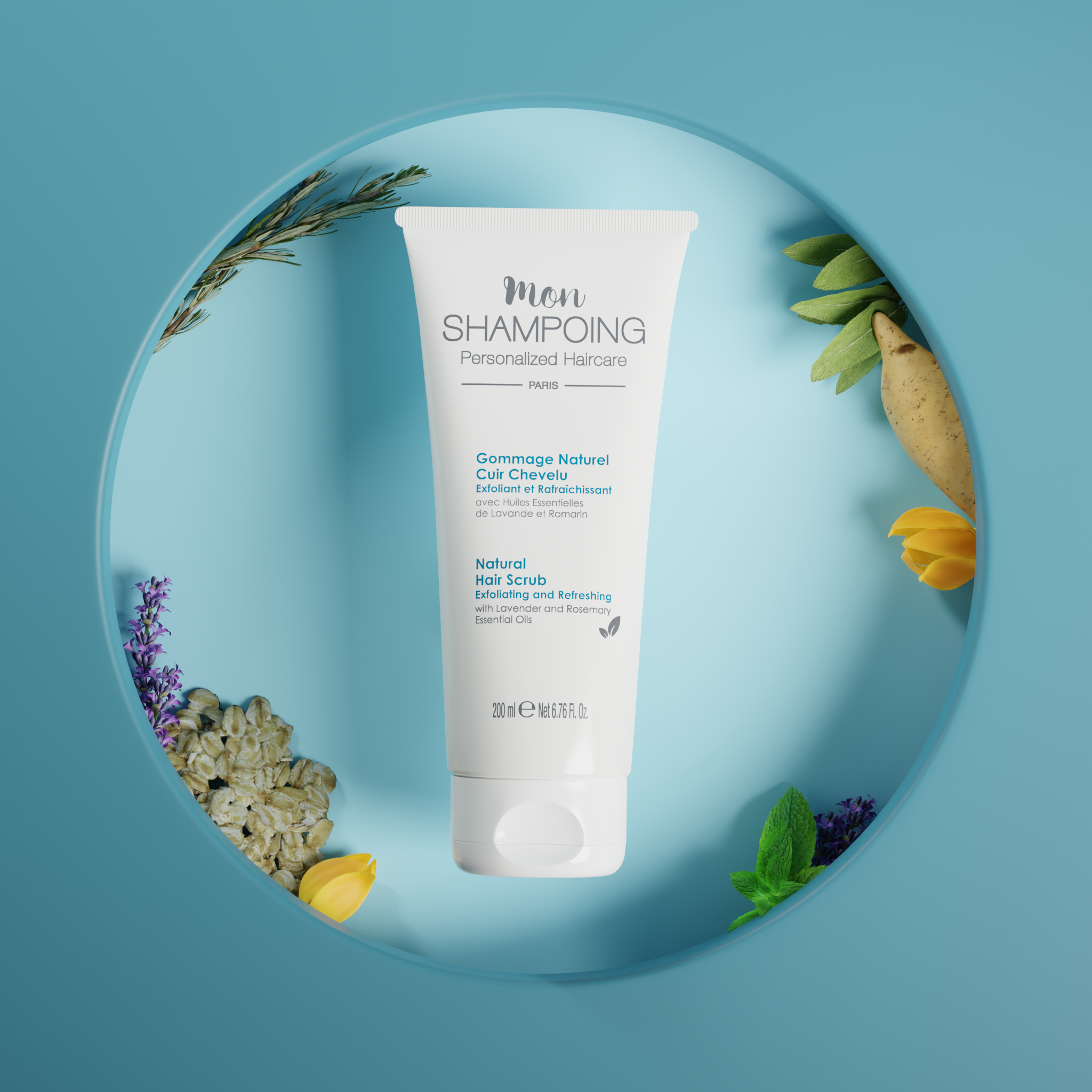 Gommage du cuir chevelu