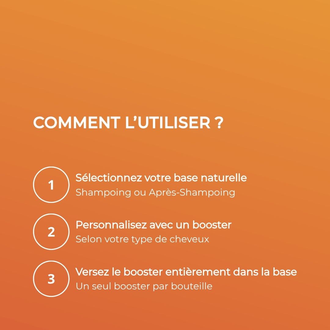 Booster cheveux colorés