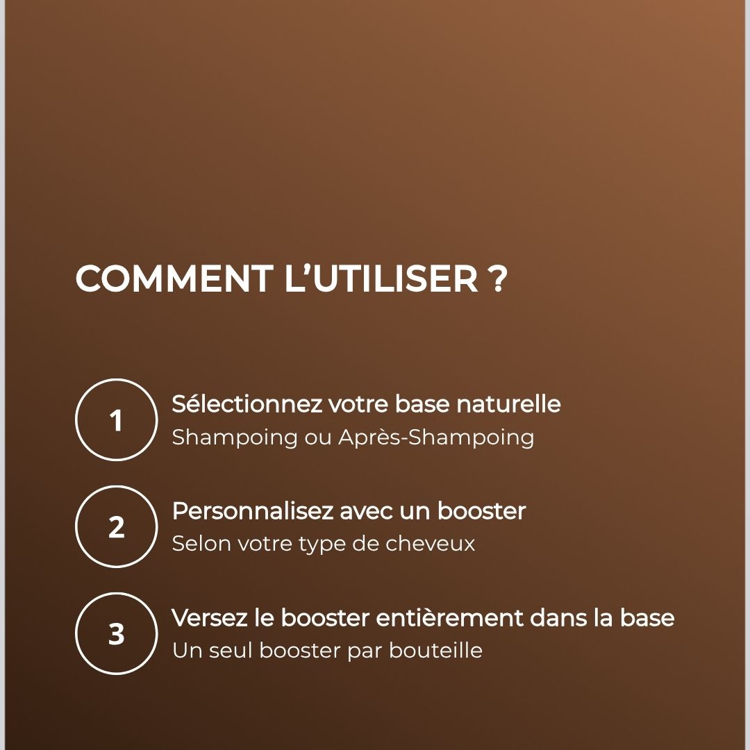 Booster cheveux texturés/frisés
