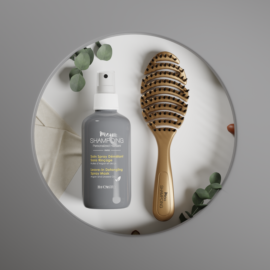 Peigne Démêlant AVON Naturals - Polypropylène, 21cm, Pour Tous Types De Cheveux, Enfant, Neuf