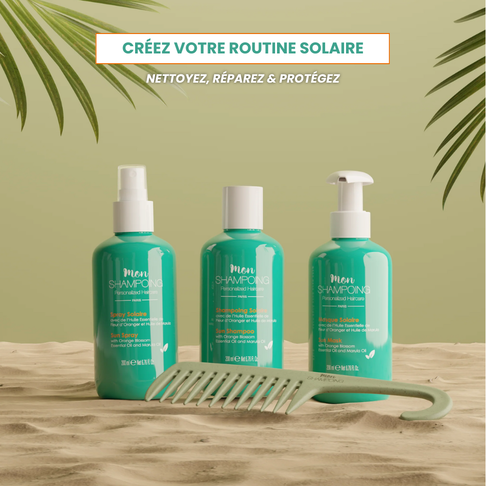 Spray solaire sans rinçage