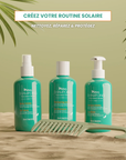 Spray solaire sans rinçage