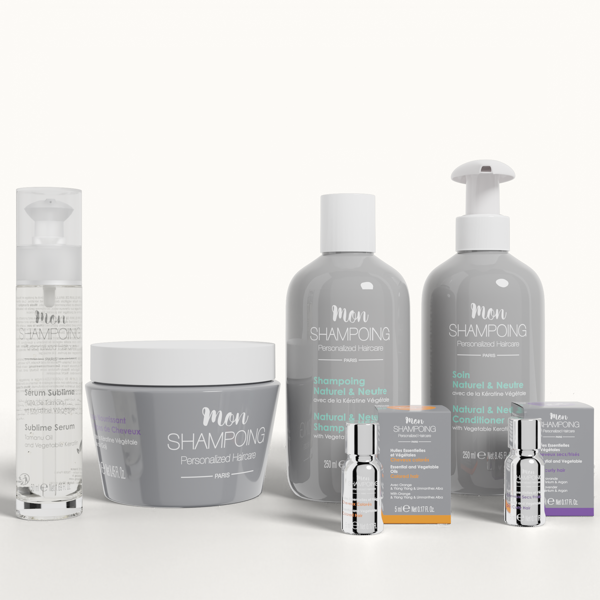 Routine cheveux colorés