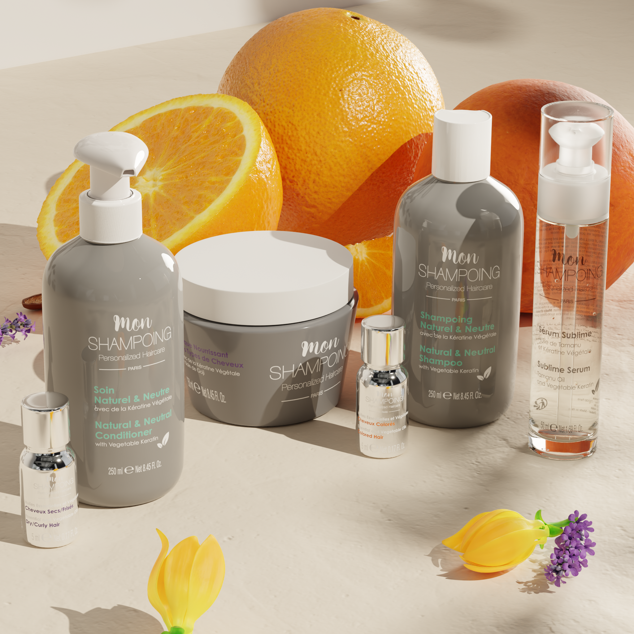 Routine cheveux colorés