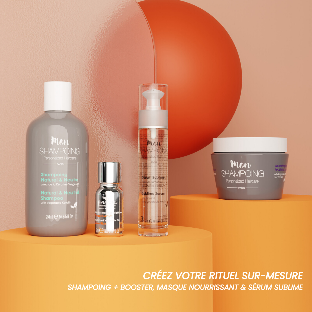 Booster cheveux colorés