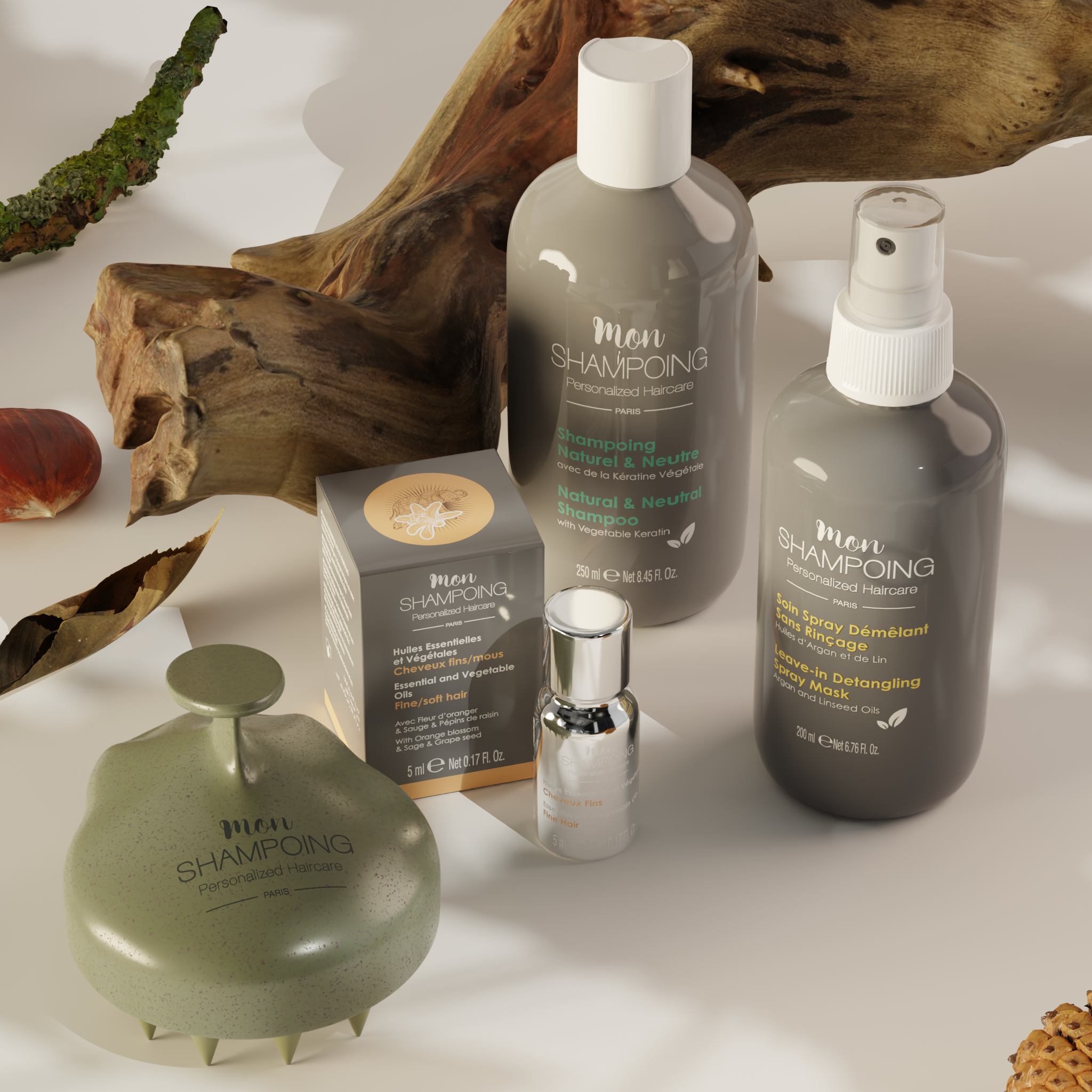 Routine cheveux fins / manque de densité