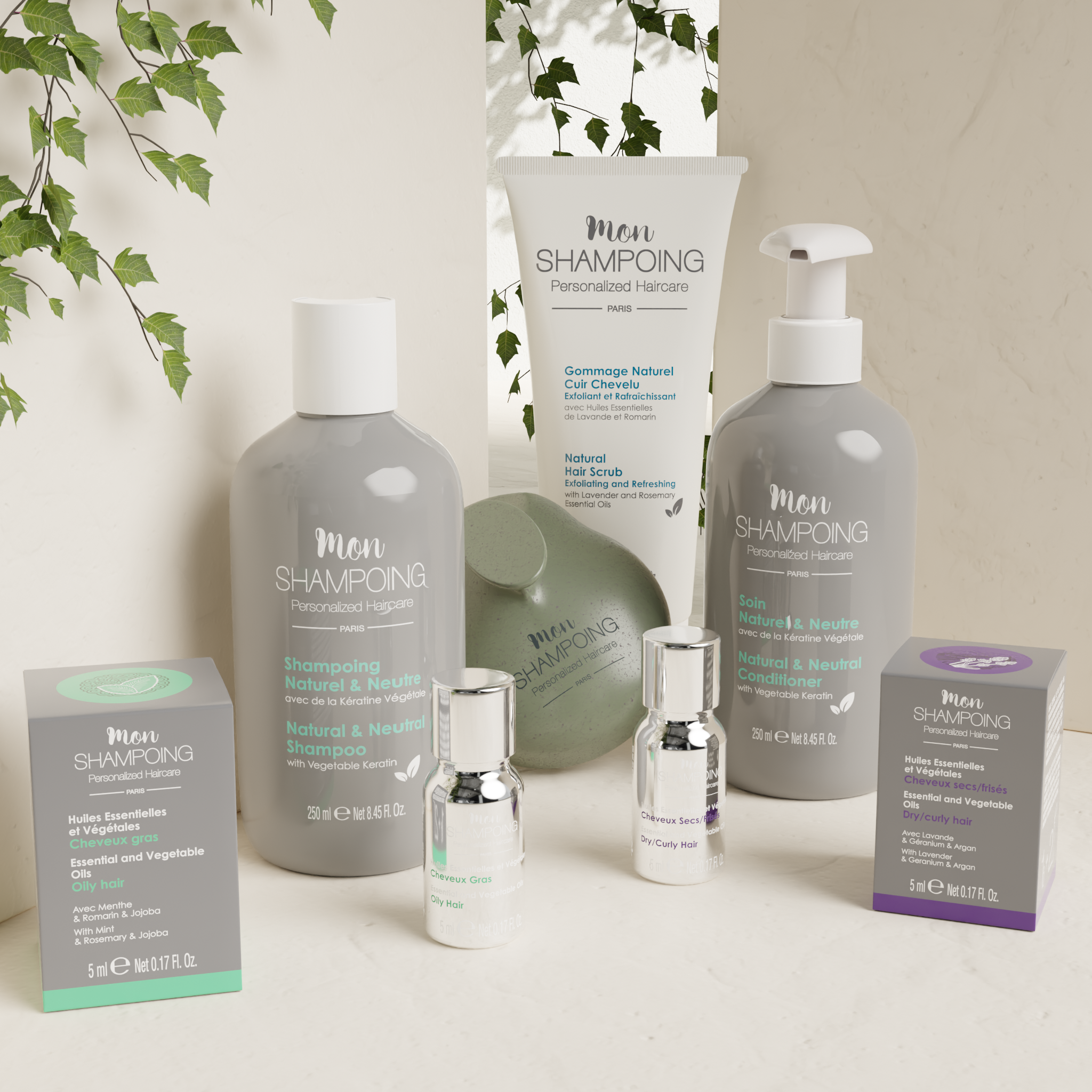 Routine pour cuir chevelu gras