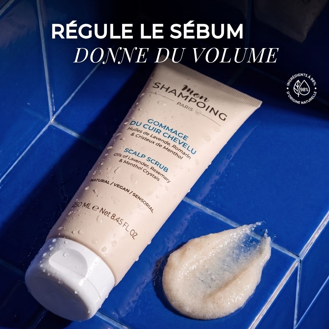 Routine pour cuir chevelu gras