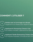 Routine pour cuir chevelu gras