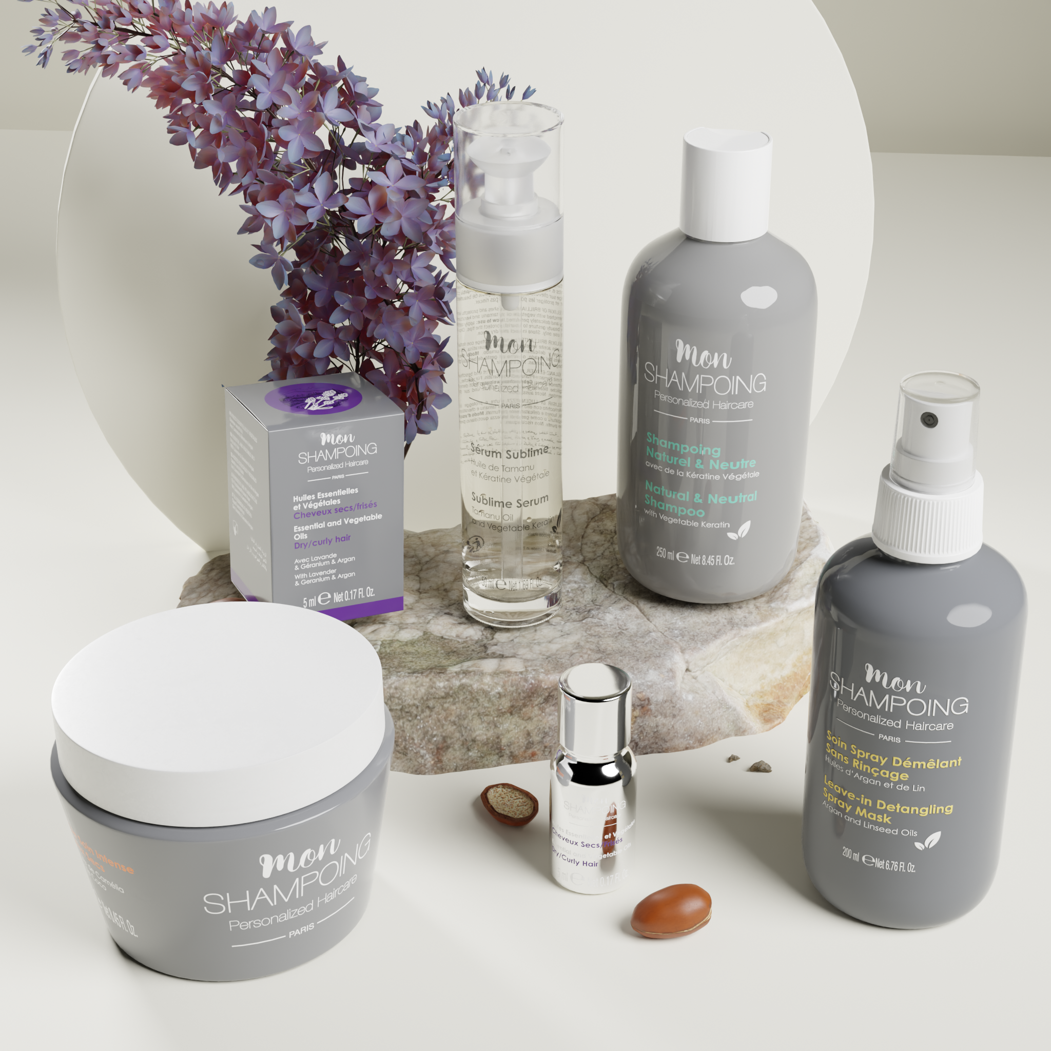 Routine cheveux secs / abîmés