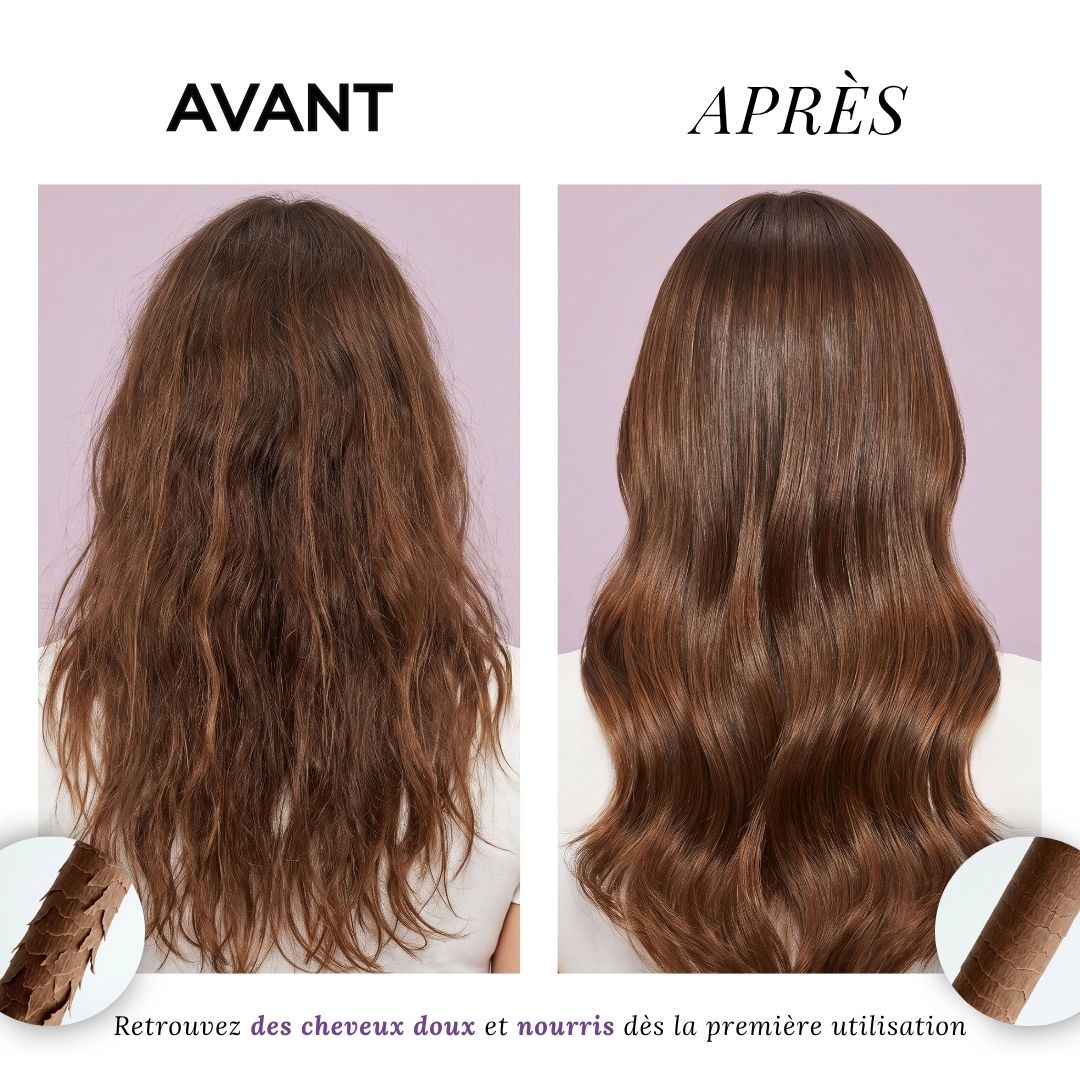 Routine cheveux secs / abîmés