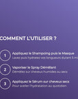 Routine cheveux secs / abîmés