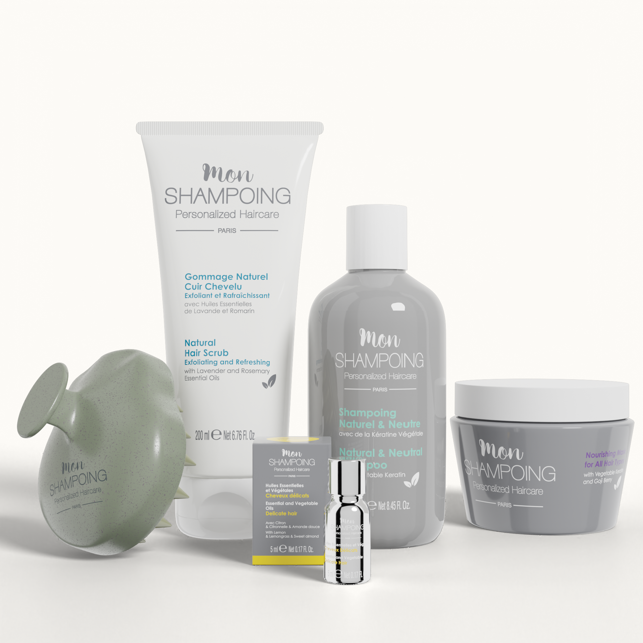 Routine pour cuir chevelu sensible / irritations / pellicules