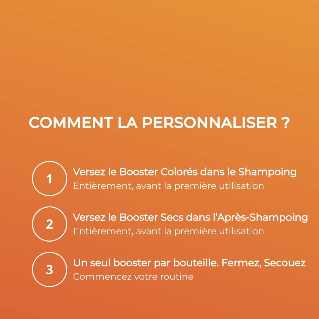 Routine cheveux colorés