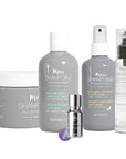 Routine cheveux secs / abîmés