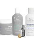 Routine cheveux blonds, blancs, gris
