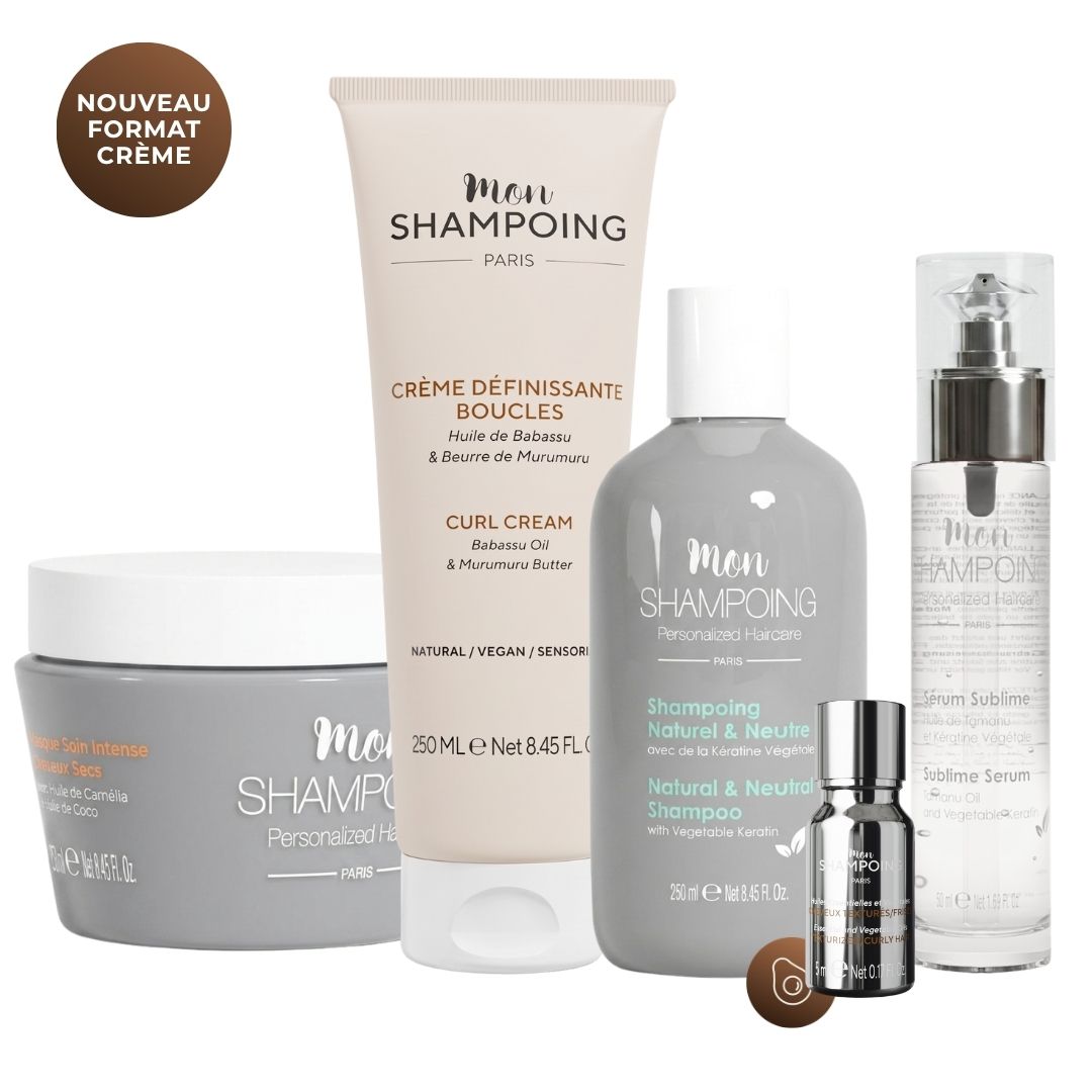 Routine cheveux texturés/frisés
