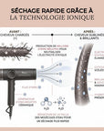 Sèche-cheveux professionnel digital et ionique poids plume
