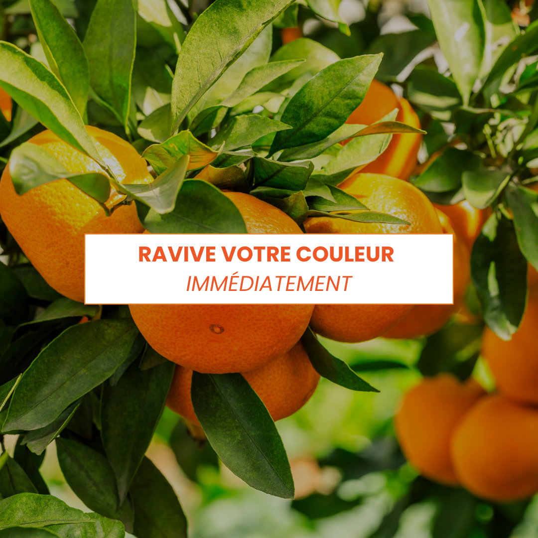 Routine cheveux colorés