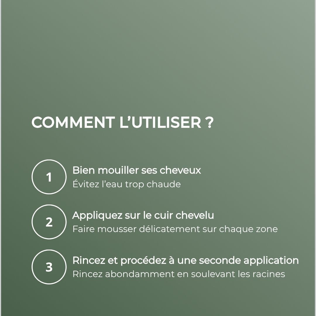 Shampoing naturel et neutre