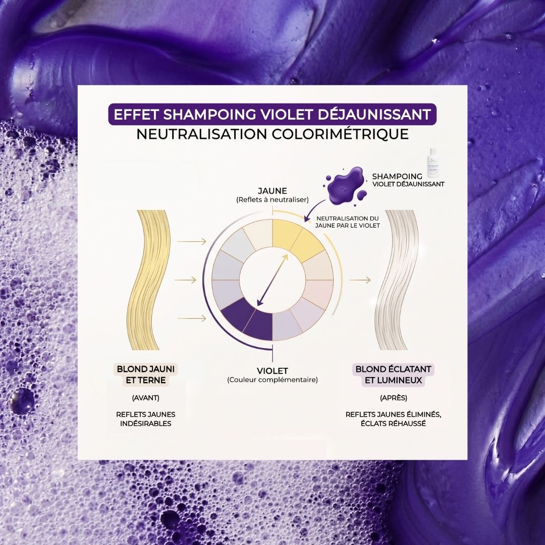 Shampoing violet