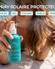 Spray solaire sans rinçage