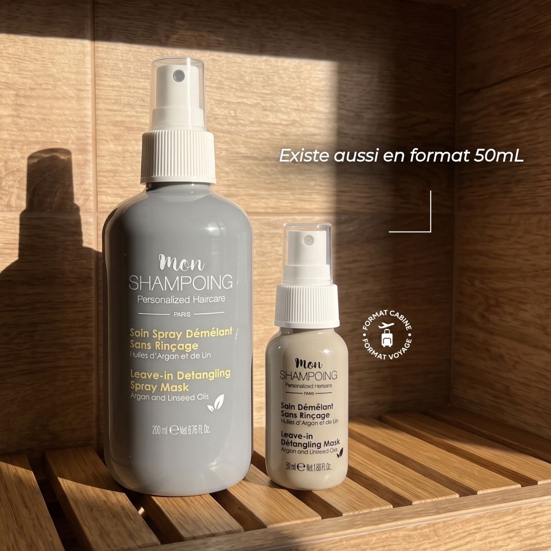 Soin spray démêlant sans rinçage