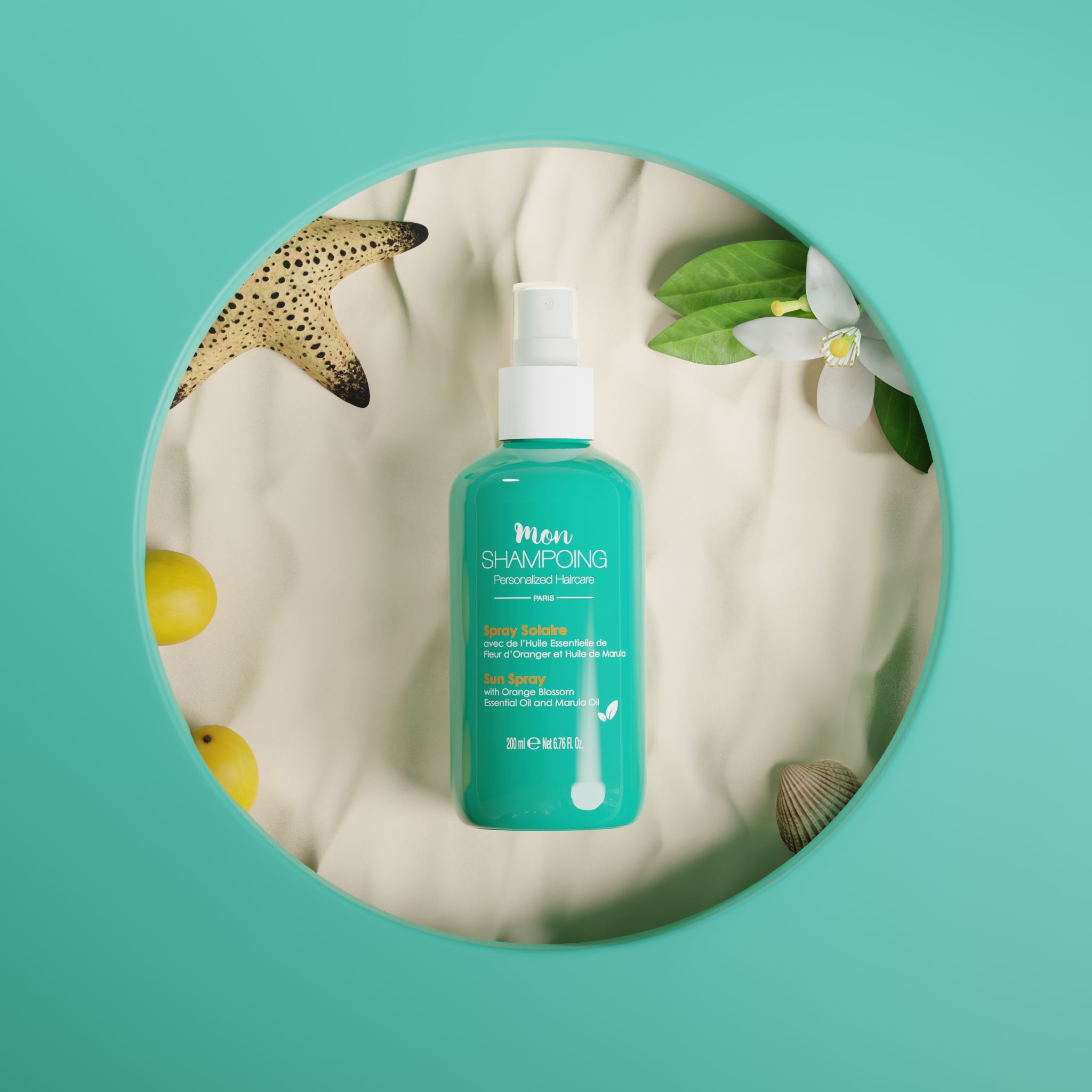 Spray solaire sans rinçage